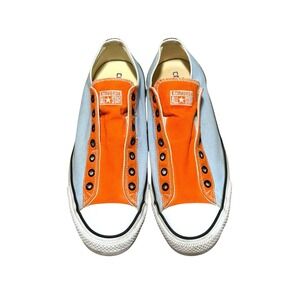 Converse All Star OKC Thunder‎ Slip On Sneakers Blue Orange Men's 13 Women's 15